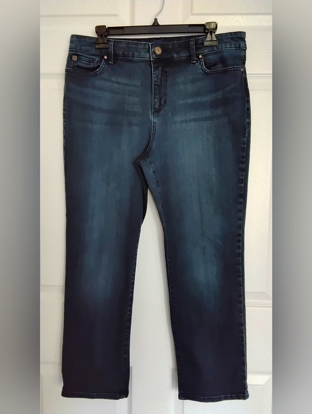 Bandolino Dark Wash Women's Straight Jeans